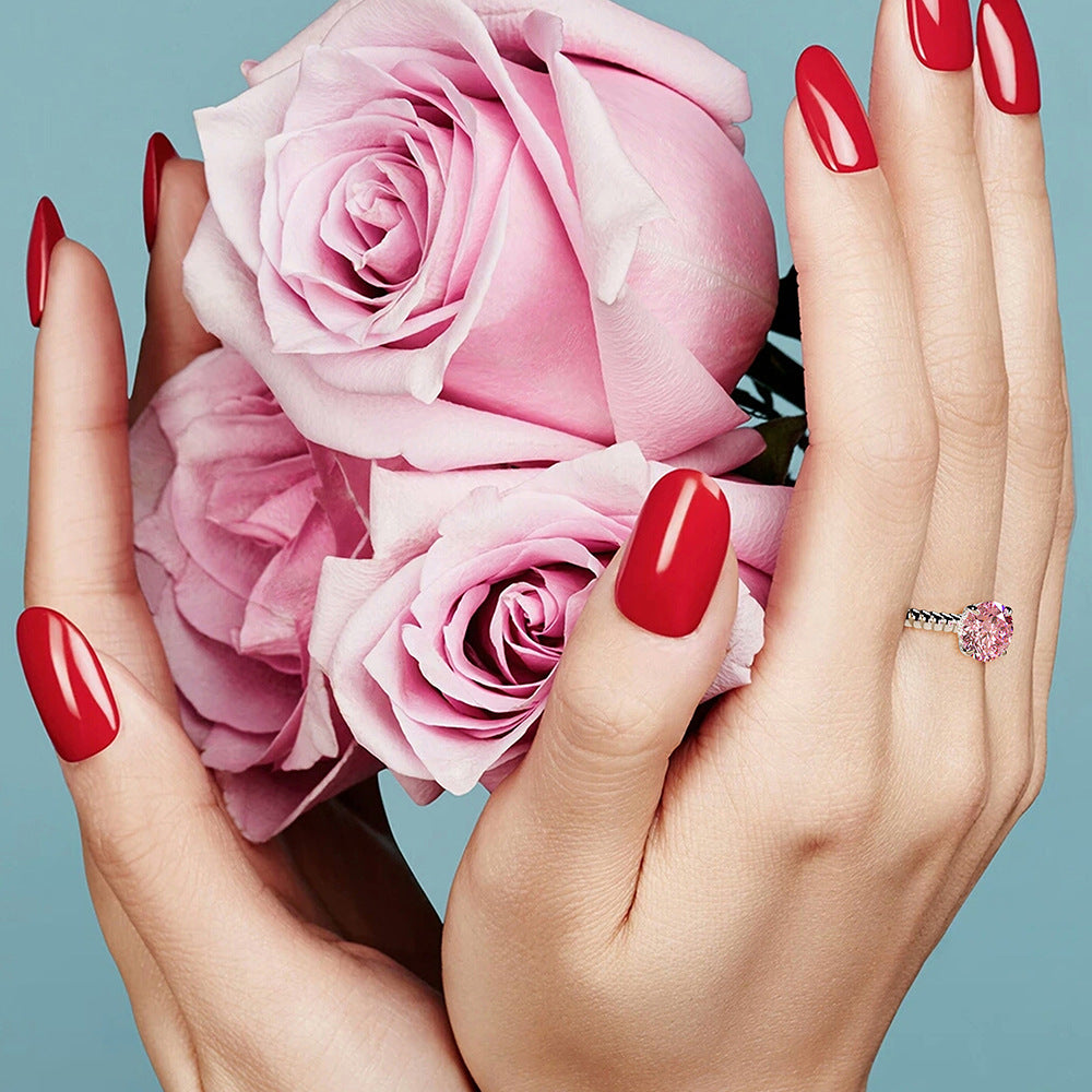 Round Cut Stone Rope Style Setting Silver Ring