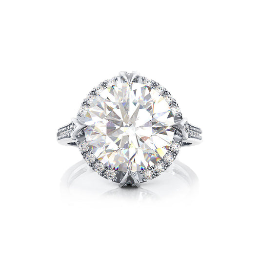 Sterling Silver Four Prong Ring
